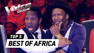 The Voice Global  BEST Blind Auditions of AFRICA [upl. by Aicenek]