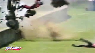 Shane Soutars Big Crash at 1996 Sidecar Mugello [upl. by Nnor]