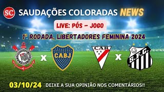 INÍCIO LIBERTADORES FEMININA 2024 1ª RODADA [upl. by Atile]