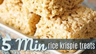 Microwave Rice Krispie Treats [upl. by Aramat]