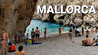 Sa CALOBRA 🇪🇦The PARADISIAC GEM of MALLORCA island 🏝 Spain 2024 4K [upl. by Hoag69]