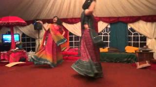 AWESOME Mehndi Dance  The Story of Sheena amp Rajeev [upl. by Dupuy384]