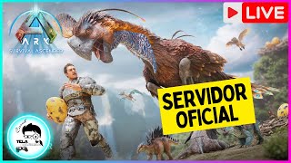 ARK ASCENDED SERVIDOR OFICIAL EPI 85 NOVA BASE E ARENA E VAMOS PROCURAR ABELHA ark [upl. by Toshiko]