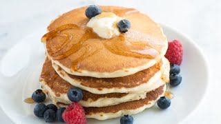 Easy Fluffy Pancakes Recipe [upl. by Einahpts21]