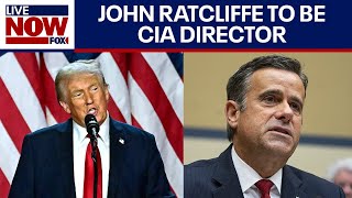 Trump cabinet John Ratcliffe picked to be CIA Director  LiveNOW from FOX [upl. by Babby]