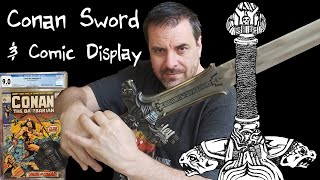 Conan Atlantean Sword amp Comic Display [upl. by Gentille]