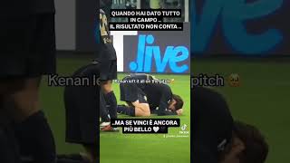 QUANDO DAI TUTTO IN CAMPOIL RISULTATO NON CONTAMA SE VINCI È BELLO🤍🖤 YILDIZ 🏳️🏴calcio juventus [upl. by Magbie]