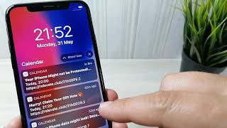 How to Remove iPhone calendar virus Easy Method [upl. by Kimmie718]