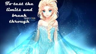 Nightcore  Let It Go Lyrics [upl. by Maggy917]