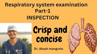 RESPIRATORY SYSTEM EXAMINATION PART1 INSPECTION FOR MBBSMD [upl. by Dorine182]