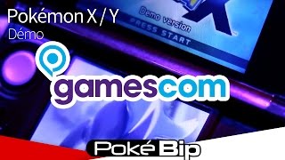 DEMO Pokémon X et Y à la GamesCom [upl. by Pearson]