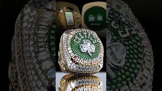 Is the Boston Celtics Championship Ring the MOST IMPRESSIVE in the NBA shorts [upl. by Zerk]