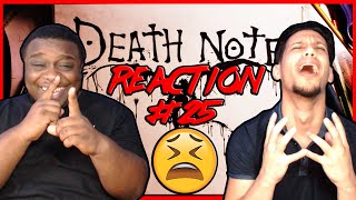 Death Note Ep 25  Silence REACTION  HE HEARD THE BELLS 😩 [upl. by Jeavons578]