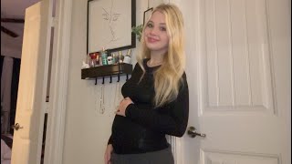 3 MONTHS PREGNANT bumpdate [upl. by Nagram]