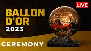 Ballon dOr 2023 Award Ceremony Live Streaming Messi Mbappe Haaland [upl. by Sikko]