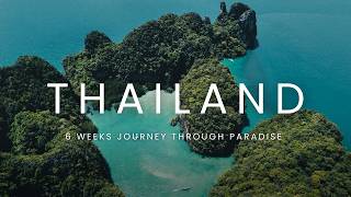 Journey Through Thailand  Cinematic Travel Video [upl. by Atikahc]