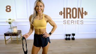 IRON Series 30 Min Glutes amp Hamstrings Workout  Hip Thrusts  RDL  8 [upl. by Sarazen]