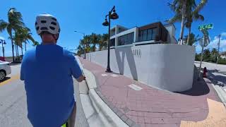 Ft Lauderdale Beach EBike ride [upl. by Nelda213]