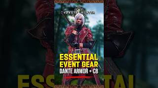 3 Dante Armor amp Devil Sword  Essential Gear Events in Monster Hunter World MonsterHunter Gaming [upl. by Heath]