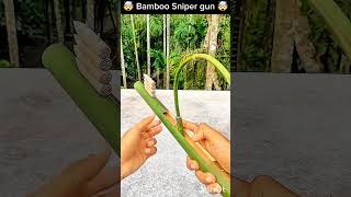 Bambu Sniper gun 🤯🤯🤯tranding viralvideo facts please subscribe [upl. by Tavia]