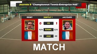 Remy 46 vs Jacques 26  Match corpo  30052018 [upl. by Kalindi607]