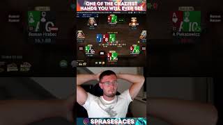 INSANE 4 WAY ALL IN WITH KINGS onlinepokerpoker [upl. by Ecirehs]