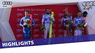 Kriechmayr wins superG for 2nd win in 2 days in Are  Highlights [upl. by Hseyaj]