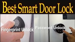 Smart door lock  S1 Smart Lock  best smart door lock  visit With Asghar [upl. by Eem191]