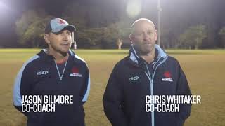 Jason Gilmore and Chris Whitaker pop into Warringah Rats Juniors training [upl. by Lesly]