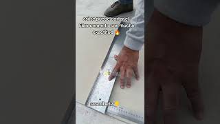 Cómo cortar Fibrocemento drywall tablaroca sheetrock pladur viralvideo [upl. by Bruni]