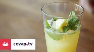 Ananaslı mojito nasıl hazırlanır [upl. by Niboc759]