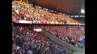 FC Basel vs Lech Poznan  050815 [upl. by Astred130]