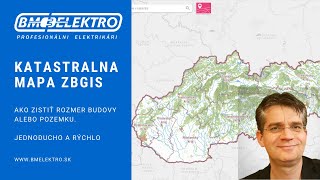 Katastralna mapa ZBGIS  Ako zistiť rozmer budovy alebo pozemku [upl. by Joanie559]