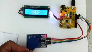 RFID MFRC522  I2C 16x2 LCD  Arduino [upl. by Ximenes]