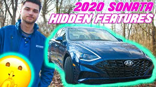 2020 Hyundai Sonata  Top 5 Hidden Features 🤐 [upl. by Rekrap]