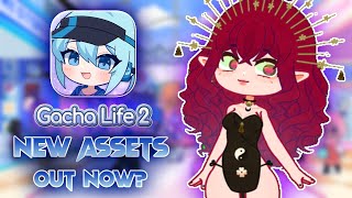 There are new Assets in Gacha Life 2⁉️😱 [upl. by Mehcanem239]