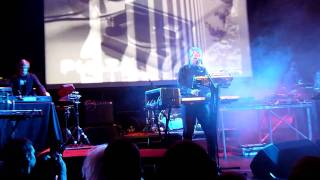 John Foxx Plaza Live and analog at the Roundhouse 5th June 2010 [upl. by Minny600]