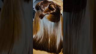 Natural brown hair dye for hair growth 4Kshortvideo mehndi [upl. by Carter106]