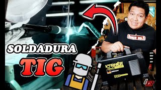 👨‍🏭¿Cómo soldar con proceso TIG utilizando una inversora ⚡ [upl. by Harte509]