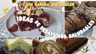 IDEAS de desayunos saludables faciles y deliciosos 😊 breakfast KETO [upl. by Erinna]