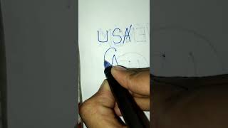 Usa branded logo available in my youtube channel shorts trending logo [upl. by Nevetse]