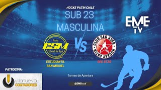 Sub 23 Masculina Estudiantil San Miguel vs RedStar [upl. by Cherish]