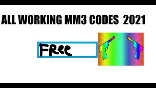 ALL WORKING MM3 CODES WORKING2021JANUARY [upl. by Currier]