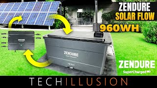 🔥KOMPAKTER SPEICHER für dein BALKONKRAFTWERK ZENDURE SOLAR FLOW Solarspeicher😱 SuperCharged Test [upl. by Asilej]