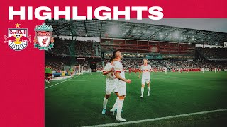 HIGHLIGHTS  FC Red Bull Salzburg 10 Liverpool FC  Sesko ringt die Reds mit Goldtor in die Knie 💥 [upl. by Sion722]