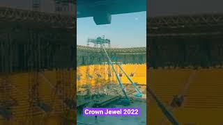 Crown Jewel 2022 Set Construction [upl. by Raamal]