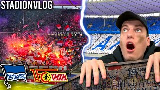 I Went To The CRAZIEST Berlin Derby Hertha BSC  Union Berlin 02 In Bundesliga 2023 [upl. by Eniksre]