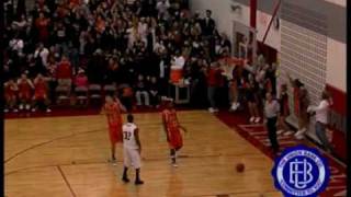 quotBig Shotquot Reggie McAdams drains a half court shot at the buzzer to send it to OT [upl. by Cheadle]