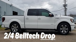 Ford F150 24 Belltech Drop Kit Installation 2wd amp 4x4 20092018 [upl. by Ehman259]