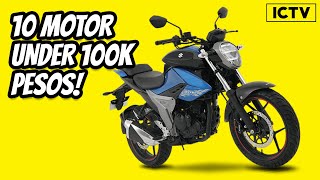 10 Motorcycles under 100k Philippines   Murang motor philippines [upl. by Edahsalof205]